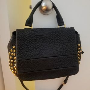 MCM Keana Shoulder Bag (Black; Leather)